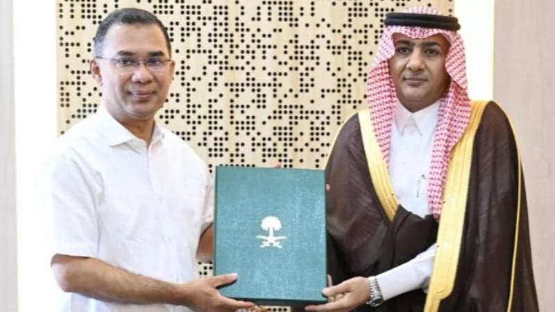 প্রধানমন্ত্রীর সঙ্গে সৌদি রাষ্ট্রদূতের সাক্ষাৎ, যুবরাজের চিঠি হস্তান্তর