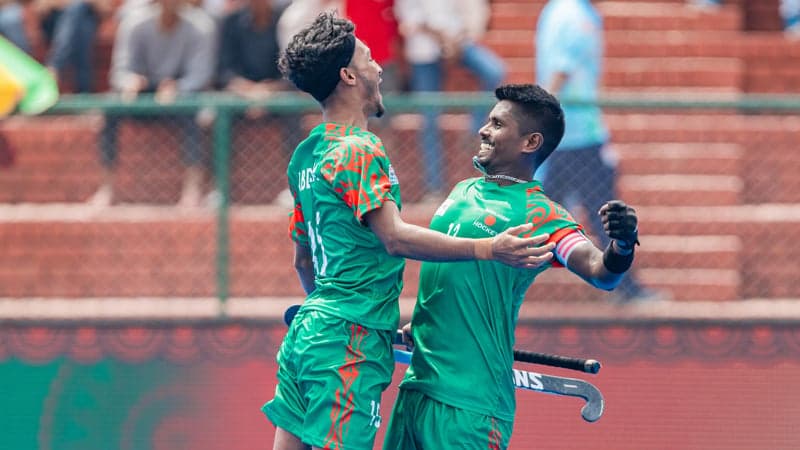 এশিয়া কাপ হকি: বড় জয়ের দেখা পেল বাংলাদেশ