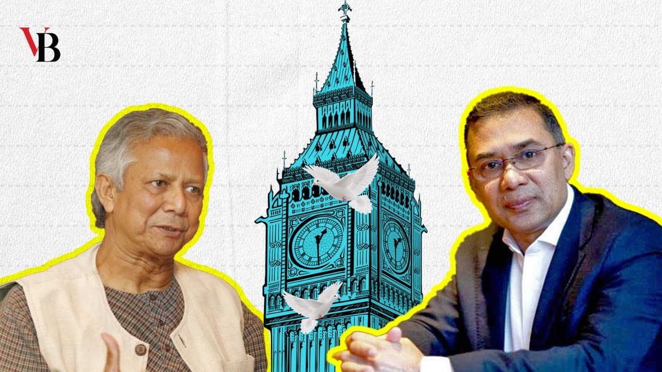 অধ্যাপক ইউনূস ও তারেক রহমানের বৈঠক শান্তির বার্তা দিচ্ছে