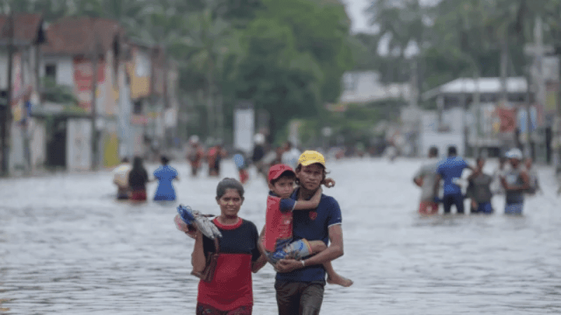 শ্রীলঙ্কায় বন্যা ও ভূমিধসে নিহত ৭, বন্ধ সব শিক্ষাপ্রতিষ্ঠান