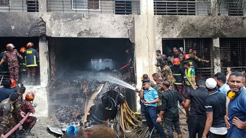 যুদ্ধবিমান বিধ্বস্তে মারা গেল মাইলস্টোনের মাহিয়াও, নিহত বেড়ে ৩৪ জন