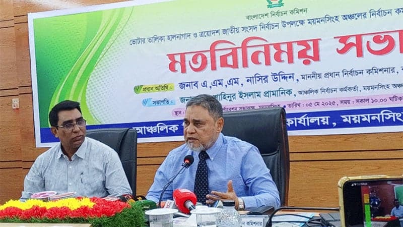 রাজনৈতিক বিতর্কে জড়াবে না নির্বাচন কমিশন: সিইসি