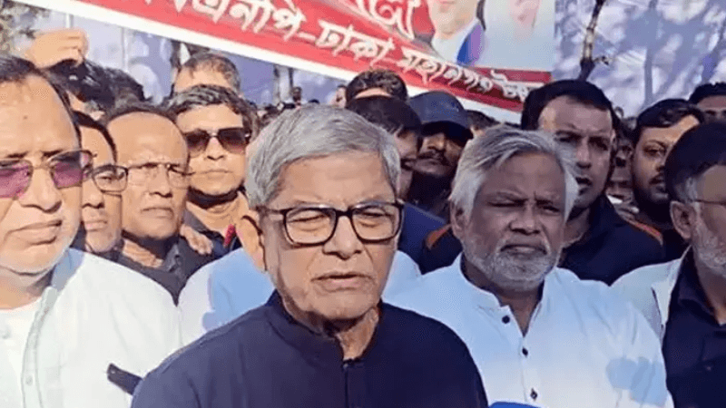 নির্বাচন বানচালে দেশে পরিকল্পিত হত্যাকাণ্ড বাড়তে পারে: মির্জা ফখরুল