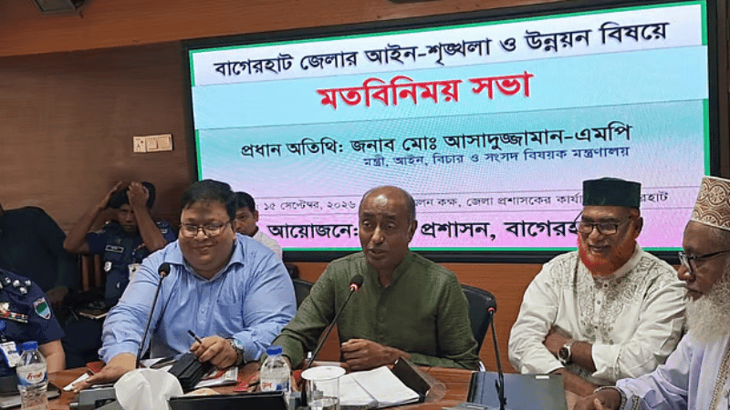 ‘ইউ গেট আউট ফ্রম দিস রুম’, সিভিল সার্জনকে আইনমন্ত্রী