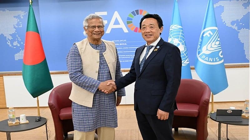 প্রধান উপদেষ্টার সঙ্গে এফএও মহাপরিচালকের সাক্ষাৎ