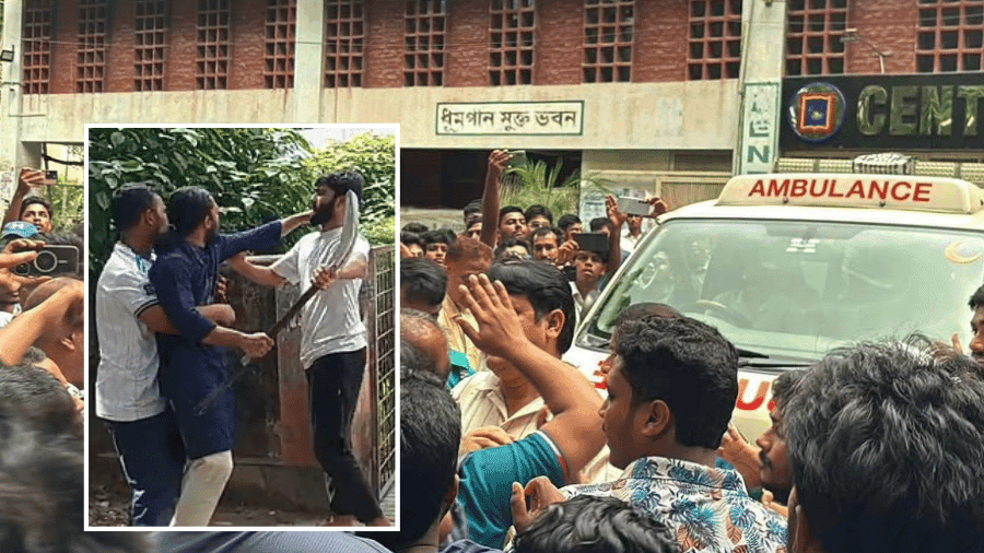 আম্মার ও ছাত্রশিবির নেতাদের মারধরে আহত ২ শিক্ষার্থীকেই গ্রেপ্তার করল পুলিশ