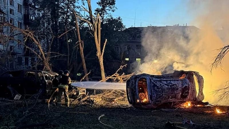 কিয়েভে রাশিয়ার ক্ষেপণাস্ত্র ও ড্রোন হামলা, নিহত ২৭