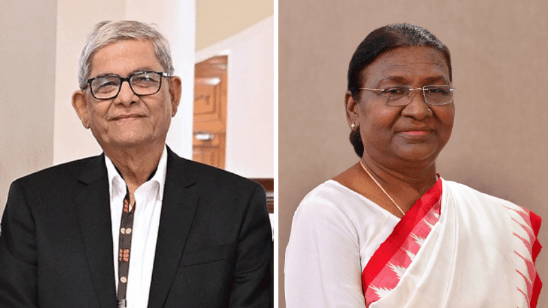 রাষ্ট্রপতি মির্জা ফখরুলকে ভারতের রাষ্ট্রপতি দ্রৌপদী মুর্মুর অভিনন্দন বার্তা