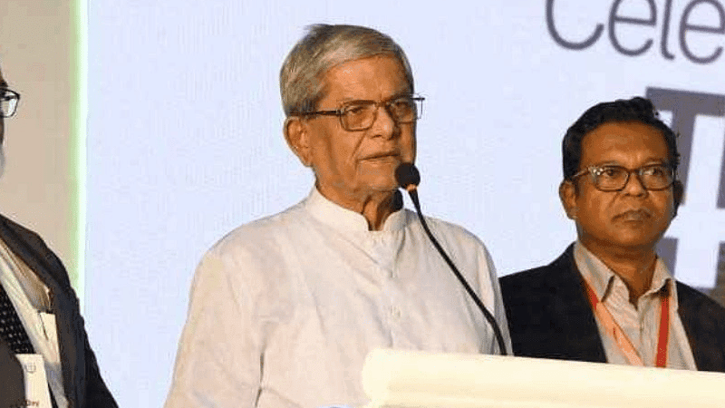 ধর্মীয় পরিচয়ের পরিবর্তে নাগরিক পরিচয়ই হবে রাষ্ট্রের মূল ভিত্তি: মির্জা ফখরুল