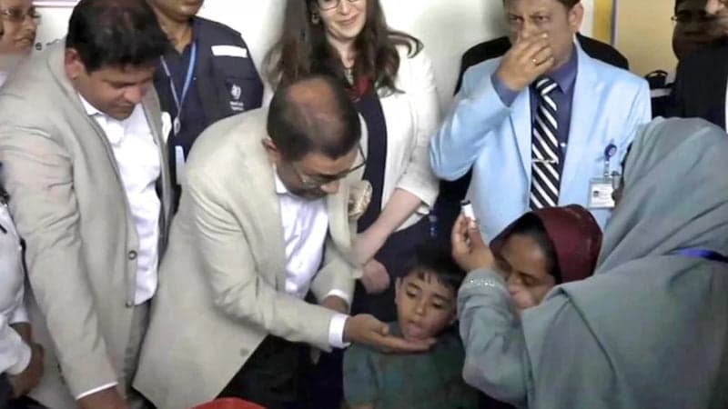 সারাদেশে হাম-রুবেলা টিকাদান কর্মসূচি শুরু, লক্ষ্য ১ কোটি ৮০ লাখ শিশু