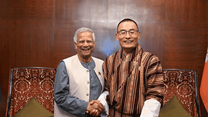 প্রধান উপদেষ্টার সঙ্গে ভুটানের প্রধানমন্ত্রীর দ্বিপক্ষীয় বৈঠক