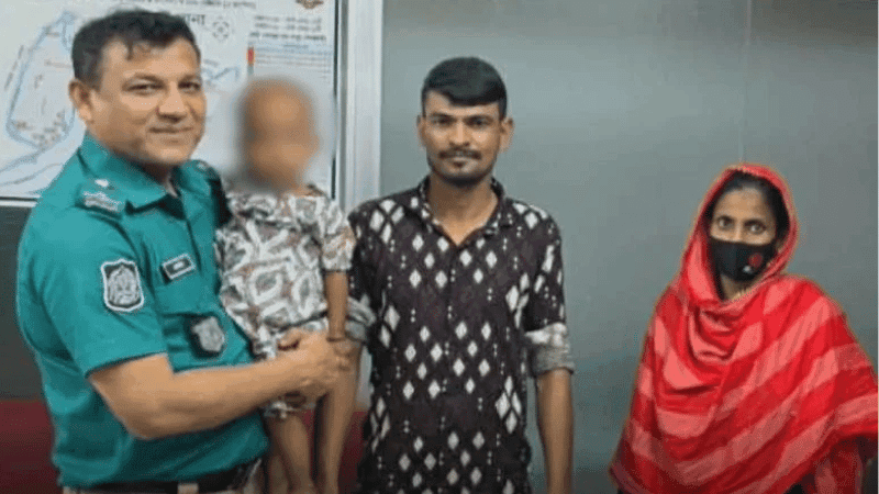 মাদকের টাকা জোগাড়ে সন্তানকে বিক্রির চেষ্টা, ৯৯৯-এ খবর পেয়ে উদ্ধার