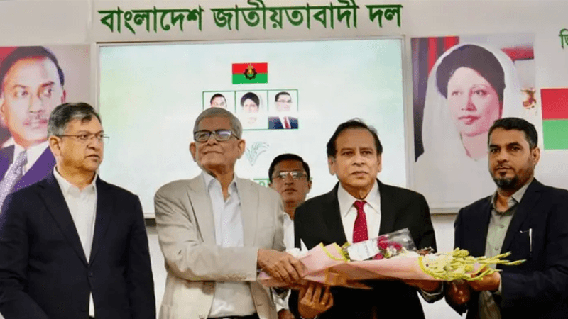 বিএনপিতে যোগ দিলেন রেজা কিবরিয়া