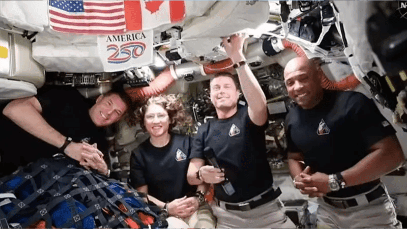 ‘কোনো মানুষ কখনো দেখেনি’ এমন দৃশ্য দেখার কথা জানালেন নভোচারীরা