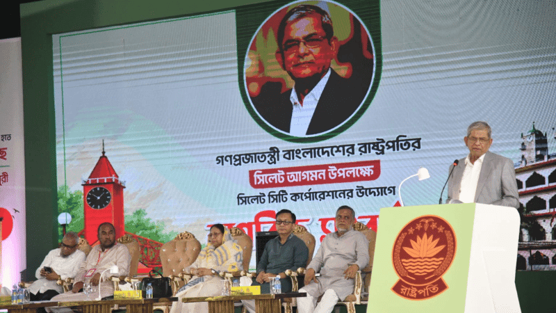 গণতন্ত্রকে রক্ষা করাই এখন প্রধান কাজ: রাষ্ট্রপতি