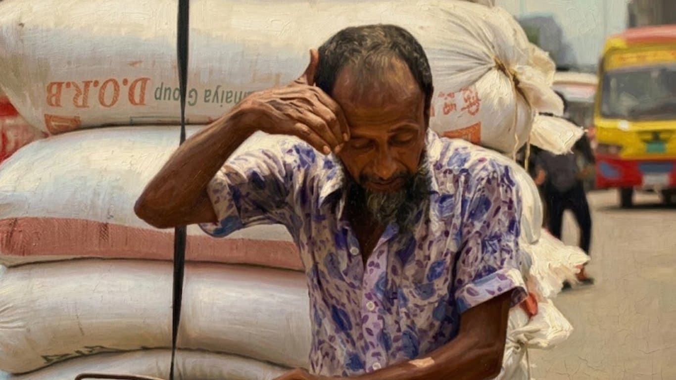 জ্যৈষ্ঠের দাবদাহে জীবন সংগ্রাম