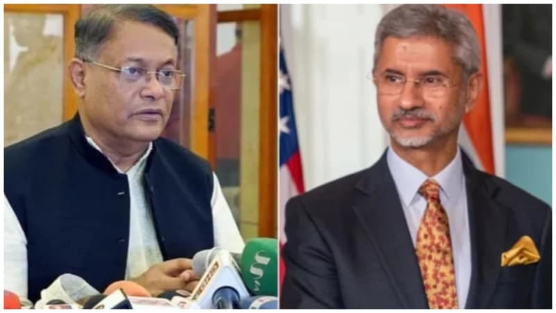 হাছান মাহমুদকে ভারত সফরের আমন্ত্রণ জানালেন জয়শঙ্কর