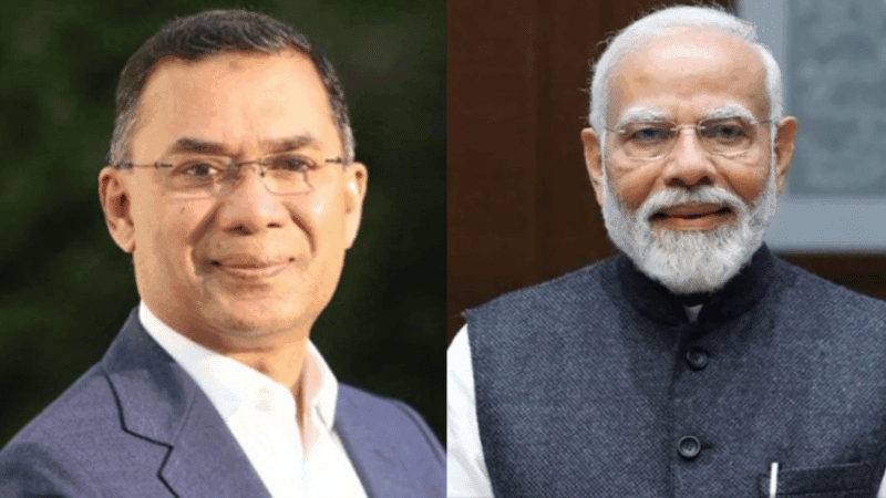 প্রধানমন্ত্রী তারেক রহমানকে নরেন্দ্র মোদির ঈদ শুভেচ্ছা