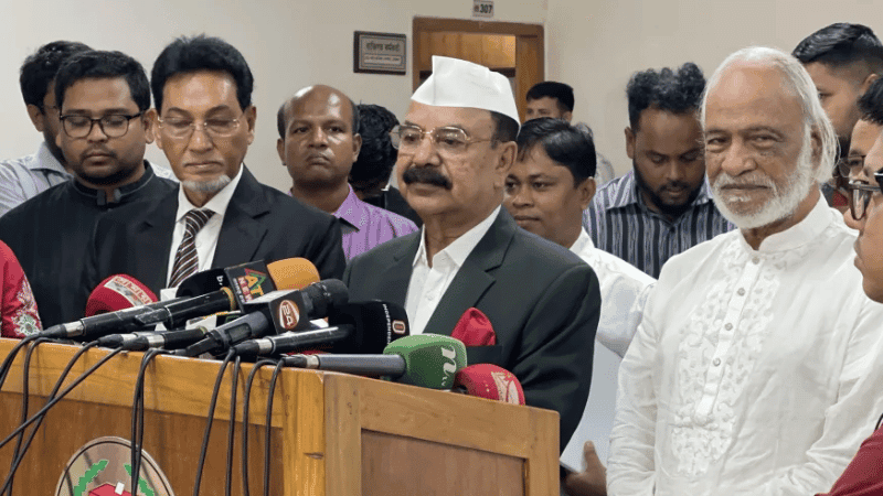 রাষ্ট্রপতি নির্বাচনের আগে ৭০ অনুচ্ছেদের প্রশ্ন অবান্তর: গয়েশ্বর