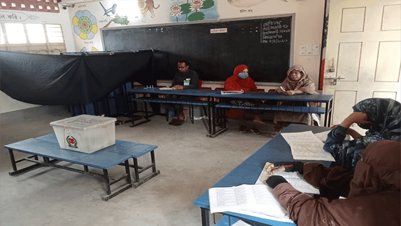 বগুড়া-৬ ও শেরপুর-৩ আসনে নির্বাচনের ভোটগ্রহণ চলছে