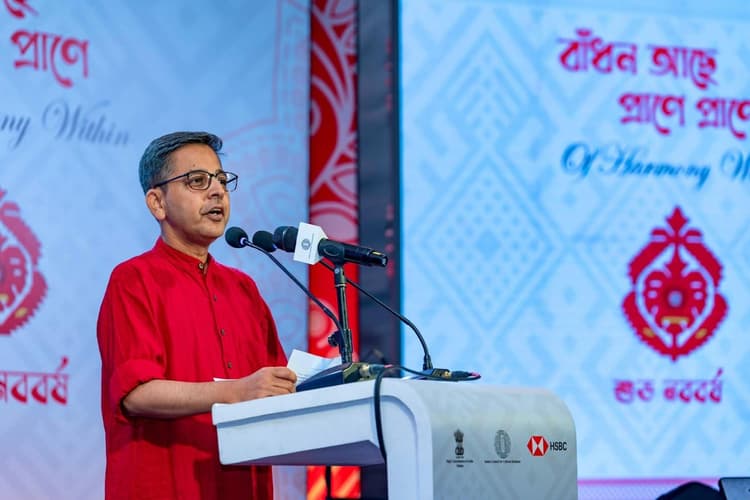  ভারতীয় হাইকমিশনের পহেলা বৈশাখ উদযাপন