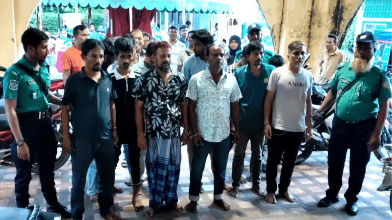 বরিশালে গোপন বৈঠকের অভিযোগে আওয়ামী লীগের ১২ নেতা-কর্মী আটক