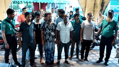 বরিশালে গোপন বৈঠকের অভিযোগে আওয়ামী লীগের ১২ নেতা-কর্মী আটক
