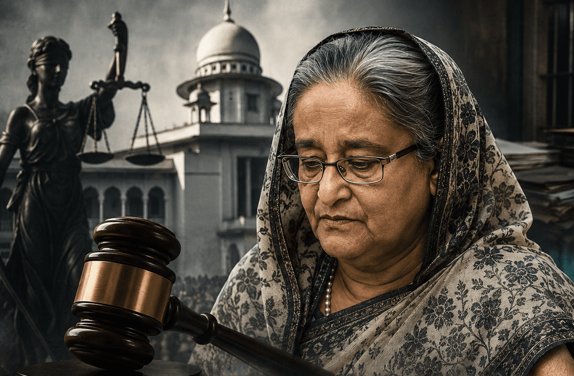 শেখ হাসিনার দেশে ফেরার ঘোষণা, ফাঁসির দণ্ড আর বিচারিক গোলকধাঁধা