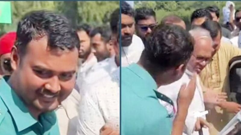 রিজভীর পা ছুঁয়ে সালাম করা ট্রাফিক সার্জেন্ট প্রত্যাহার 