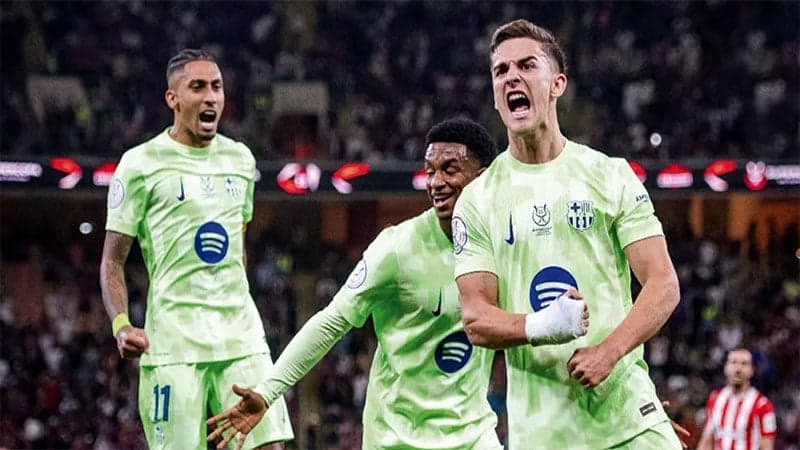 অ্যাথলেটিককে হারিয়ে স্প্যানিশ সুপার কাপের ফাইনালে বার্সেলোনা